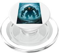 Grendel, Beowulf, dark swamp, mythological monster, primal PopSockets PopGrip for MagSafe