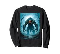 Grendel, Beowulf, dark swamp, mythological monster, primal Sweatshirt