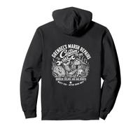 Grendels Marsh Repairs Custom Fix Ups Broken Helms Pullover Hoodie