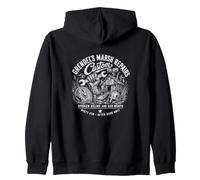 Grendels Marsh Repairs Custom Fix Ups Broken Helms Zip Hoodie