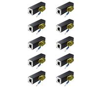 Grendly 10X RJ45 Plug Ethernet Network Surge Protector Arrester 100MHz