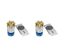 Grendly 2 x Glass Lifter Glass Lid Glass Watch Opener Watch Lens Removal Platform for Blue, blue