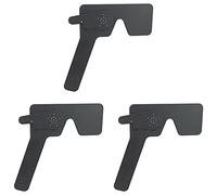 Grendly 3X Professional Ophthalmic Lorgnette 17 Eye Occluser Vision Test Black Plastic Pin Hole