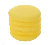 Grendly 5 x Yellow Car Wax Polish Applicator Pad Large 5inch Soft Foam Sponge Pads