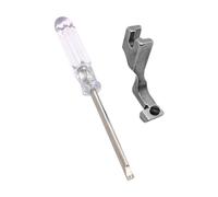 Grendly Adjustable Invisible Zipper Presser Foot, One-sided Zipper Feet for Single Needle Double Industrial Sewing Machine,
