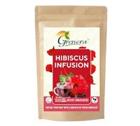 Grenera Hibiscus Tea Bags, 100 Count, Pure Herbal Tea, Caffeine Free