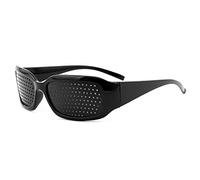 Grenhaven Pinhole Glasses for Eye Training - Black