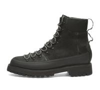 Grenson Men's Brady Tech Boot Black Reining Suede
