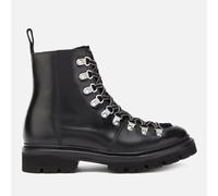 Grenson Women's Nanette Leather/Shearling Hiking Style Boots - Black - UK 3
