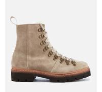 Grenson Women's Nanette Suede Hiking Style Boots - Maple - UK 3