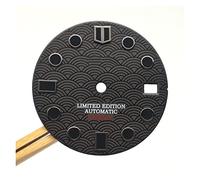 GREnTiNS NH35 Watch Dial 28.5mm Wristwatch Case Parts Accessories Compatible For SKX007/SKX009 Compatible For NH35a/NH36a Automatic Movement With S Logo