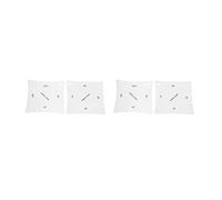 GREOHNMPAW 4Pcs Guitar Fingerboard Fretboard Saddle Nut Radius Gauge Measuring Stainless Steel Tool