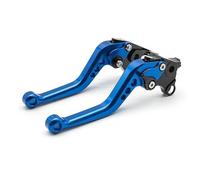 GREOINT Clutch Brake Levers for NX500 CB500 Hornet 500 CB500X CB500F CBR500R 2022-2025 Motorcycle Adjustable Control Handles Kit Adjustable Short Brake(147mm Blue)