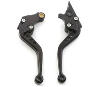 GREOINT Motorcycle Adjustable Brake Clutch Lever for YZF600R Thundercat 1999 2000 2001 2002 2003 2004 2005 2006 2007 Adjustable Short Brake(147mm Black)
