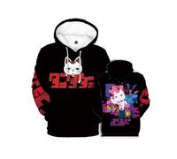 GREOPE Dan-da-dan Anime Hoodie, Fashion Manga Casual Hooded Sweatshirt, Streetwear for Men and Women A-05||l