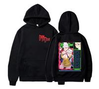 GREOPE Dan-da-dan Hoodie, Comic Pattern Pullover, Loose-Fit Long-Sleeve Sweatshirt for Men and Women F-2||x_l