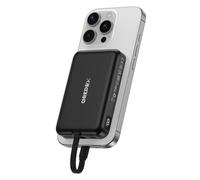 GREPRO Magnetic Power Bank, 10000mAh for Magsafe Power Bank with a 22.5W USB-C Cable, USB-C Input & Output, LED Display for iPhone 17/17 Air/17 Pro/17 Pro Max/16/15/14/13/12 Series and AirPods