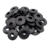GREPSPUD 36pcs Glad Hand Seals Black Rubber Gladhand Seal Washers Elastic Grommets Round Gaskets O Rings for Semi Trucks Trailers Tractors Parts Number 10028