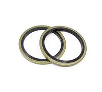GRESIK seal washer 6/8/10/12/14/16~60mm Bonded Washer Metal Rubber Oil Drain Plug Gasket Fit M6/M8/M10/M12/M14/M16~M60 Combined Washer Sealing Ring gasket lip (Size : M60 (2pcs))