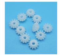 GRESIK step miter 10pcs 0.5 Module 12 Teeth Bevel Gears S122.5A Plastic Bevel Gear 2.5mm Shaft Hole Plastic Teeth Gear 0.5M 12T Bevel Pinion spur bevel