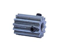 GRESIK step miter 2pcs 1M 10T Spur Gear 4mm 5mm Bore Mini Motor Gear 1 Module 10 Teeth Low Carbon Steel Metal Gear For Motor spur bevel (Color : 5mm bore, Size : 10 Teeth)