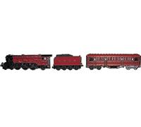 Gresley Class A3 Pacific Steam Train LNER Loco Red Locomotive Metal Enamel Badge Set