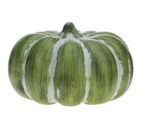 Gresorth 11.8 Inch / 30cm Fake Pumpkin Indoor Ornament Green Vegetable Display Artificial Lifelike Fall Harvest Fruit Vivid Large Decoration Porch Party