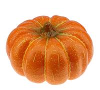 Gresorth 33 cm Super Large Artificial Pumpkin for Outdoor Porch Fake Big Cushaw Autumn Fall Harvest Home Garden Farmhouse Party Christmas Halloween Decoration