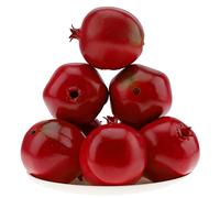 Gresorth 6pcs High Grade Fake Pomegranate Decoration Artificial Realistic Fruit Simulation for Home Party Holiday Christmas Display