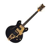 Grestch Falcon Center Block LTD with String-Thru Bigsby and Gold Hardware EB Midnight Sapphire