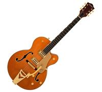 Grestch Synchromatic Nashville Hollow Body Single-Cut with Bigsby EB 50s Orange Stain