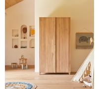 Greta - Children's solid teak wardrobe Natural