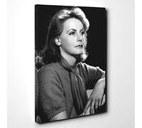 Greta Garbo Canvas Print | Gallery Wrapped 30mm Frame Wall Art | 30x20 inches | Ready to Hang | Modern Picture | Living Room Bedroom Lounge Office
