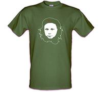 Greta Thunberg Che Guevara Style Climate Change Protest T-Shirt Military Green
