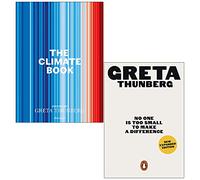 Greta Thunberg Collection 2 Books Set (The Climate Book, No One Is Too Small to Make a Difference)