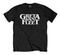 Greta Van Fleet From the Fires T-Shirt in Black | Size: Large Greta Van Fleet Black L