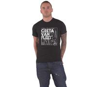 Greta Van Fleet T Shirt Night of Revelry Official Unisex Black S