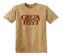 Greta Van Fleet Unisex T-Shirt Logo Gold