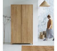 Greta - Wardrobe in solid teak Natural