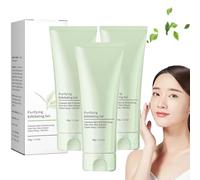 Greteam Purifying Exfoliating Gel,Face Exfoliator Gel,Purifying Exfoliating Gel,Face Scrub Exfoliator,Deep Cleansing Face and Body Exfoliating Scrub Gel,Smoothing Brigtening Skin,for Men and Women (3)