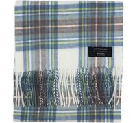 Gretna Green -Cashmere Scarf Muted Blue Stewart Tartan