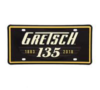 Gretsch 135th Anniversary License Plate