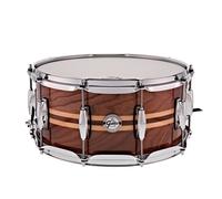 Gretsch 14" x 6.5" Silver Series Snare Drum Walnut w/ Maple Inlay