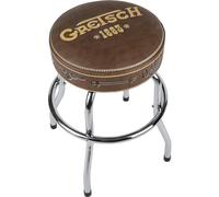 Gretsch 1883 Logo Padded Swivel Barstool for Musicians, 24 Inch