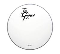 Gretsch Bassdrum head, Ambassador White coated 18 Inches, GRDHCW18