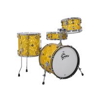 Gretsch Catalina Club 18 Shell Pack With Snare Yellow Satin Flame
