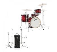 Gretsch Catalina Jazz 18 4pc & DW 6000 H/W Crimson Burst