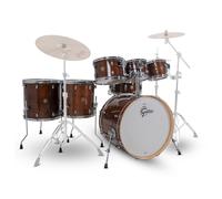 Gretsch Catalina Maple 22" 7pc Shell Pack Walnut Glaze