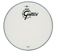 Gretsch Bassdrum head, Ambassador White coated 18 Inches, GRDHCW18