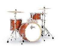 Gretsch Drums Gretsch CT1-J403-SWG Catalina Club 3 Piece Shell Pack 14x20 Bass, 8x12 Suspended, 14x14 Floor Tom Satin Walnut Glaze, inch